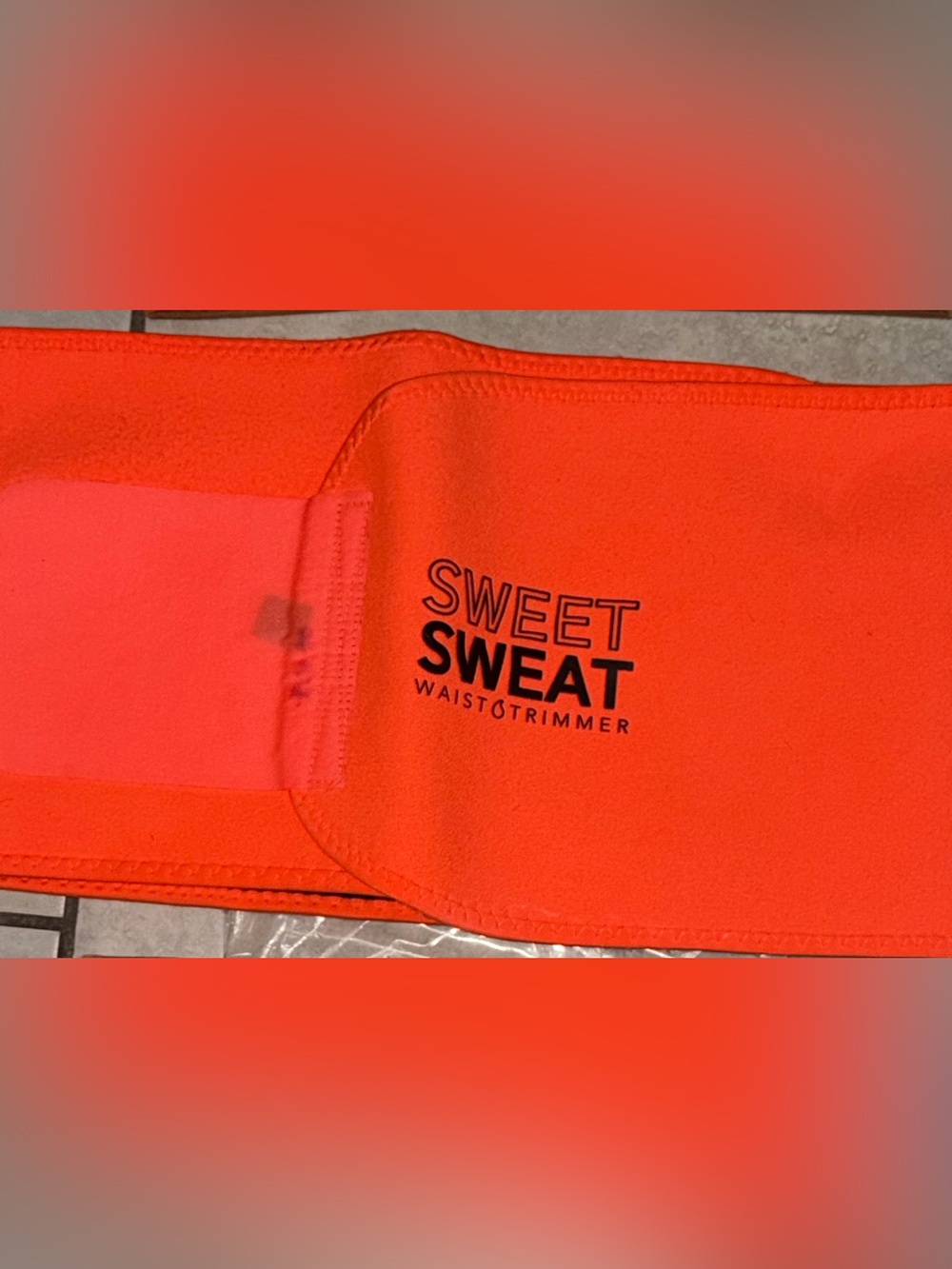 Sweet Sweat Neon Orange Waist Trimmer